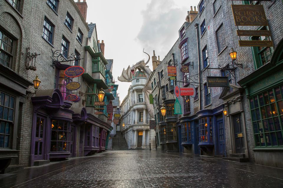 ユニバーサル オーランドでのハリー ポッターのdiagon Alleyツアー