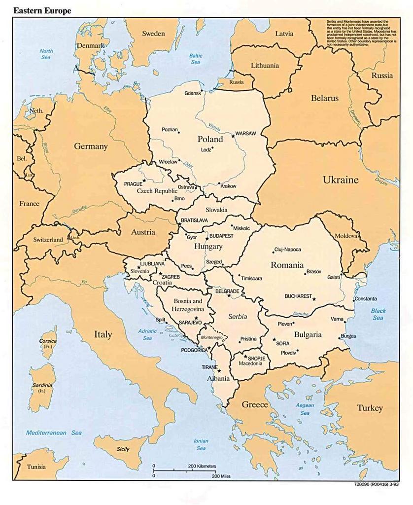 Karta Evrope Sa Drzavama Mapa Evrope Malo Po Mimovima Malo Po Bivsim
