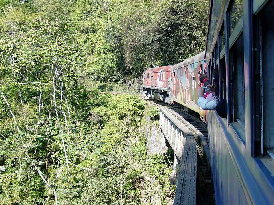 Εκδρομή με τρένο από την Κουριτίμπα προς Μορρέτς της Βραζιλίας.