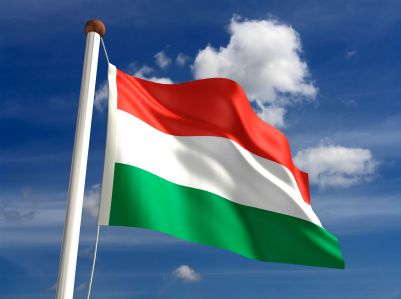 پرچم مجارستان - قرمز، سفید و سبز سه رنگ