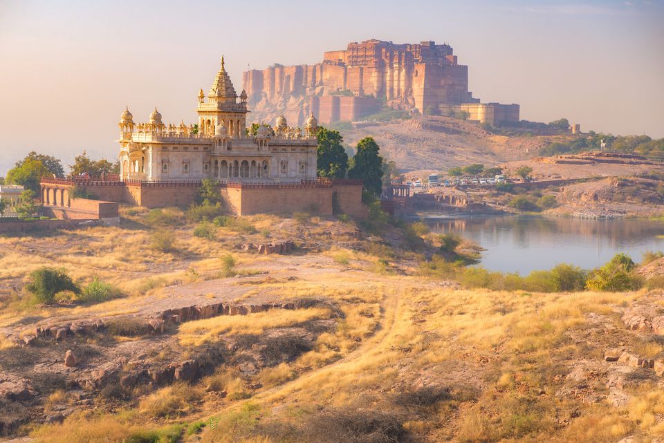 Mehrangarh Fort në Jodhpur, Indi