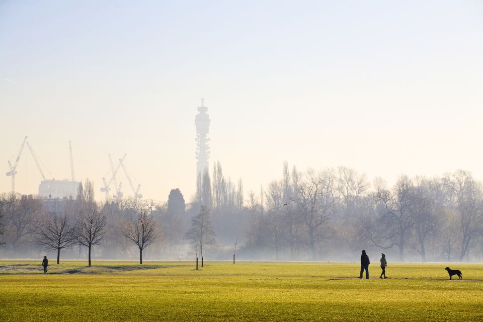 Regent's Park Χειμώνας