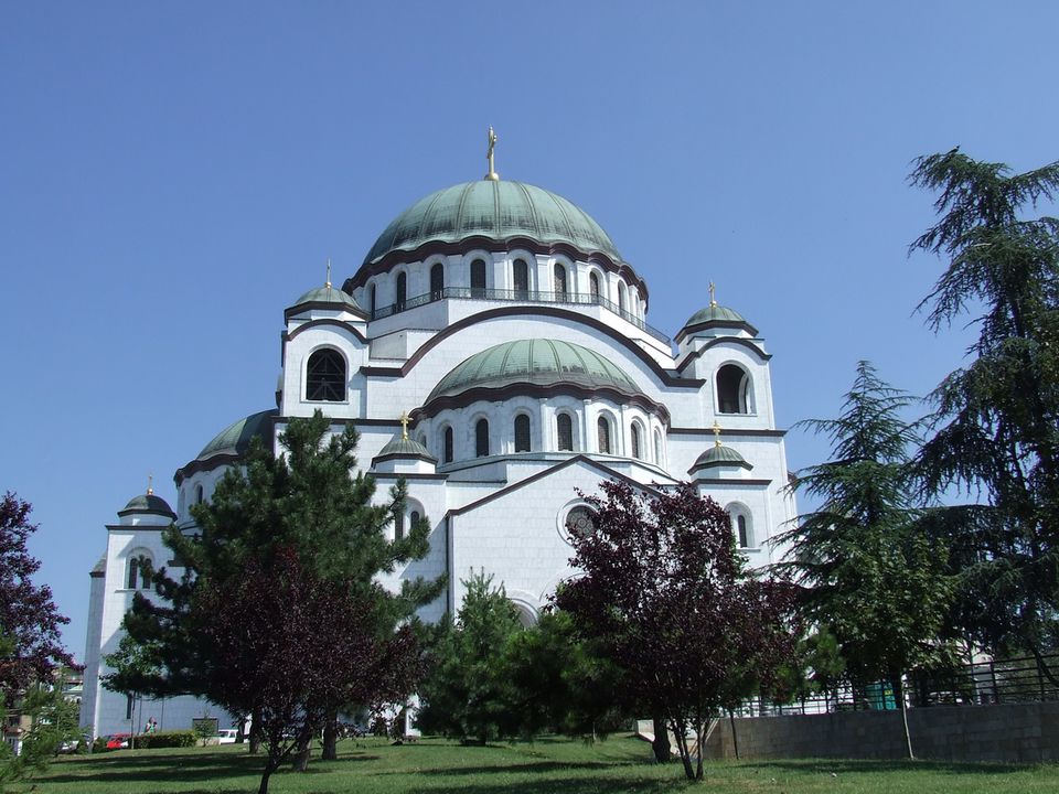 ベオグラード ドナウ川とサバ川のセルビアと都市の首都