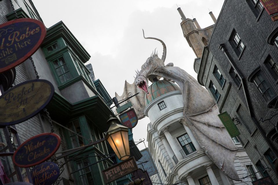 ユニバーサル オーランドでのハリー ポッターのdiagon Alleyツアー