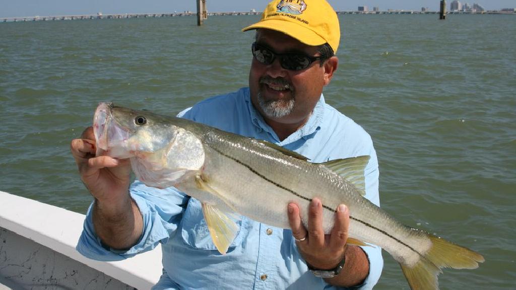 南テキサス州でスヌークのための釣り