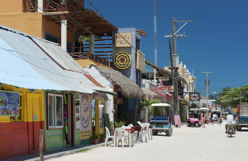 Holbox島街景