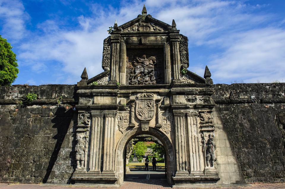 恐ろしい要塞 Intilaurosのfort Santiago マニラ