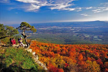 Най-добрият щат и национални паркове в Арканзас