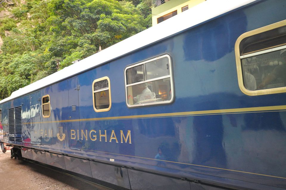Το τρένο Hiram Bingham είναι ο πιο πολυτελής τρόπος για ταξίδι μεταξύ Κούσκο και Machu Picchu. Για πολλούς επισκέπτες ένα ταξίδι στο Machu Picchu είναι μια μοναδική εμπειρία ζωής