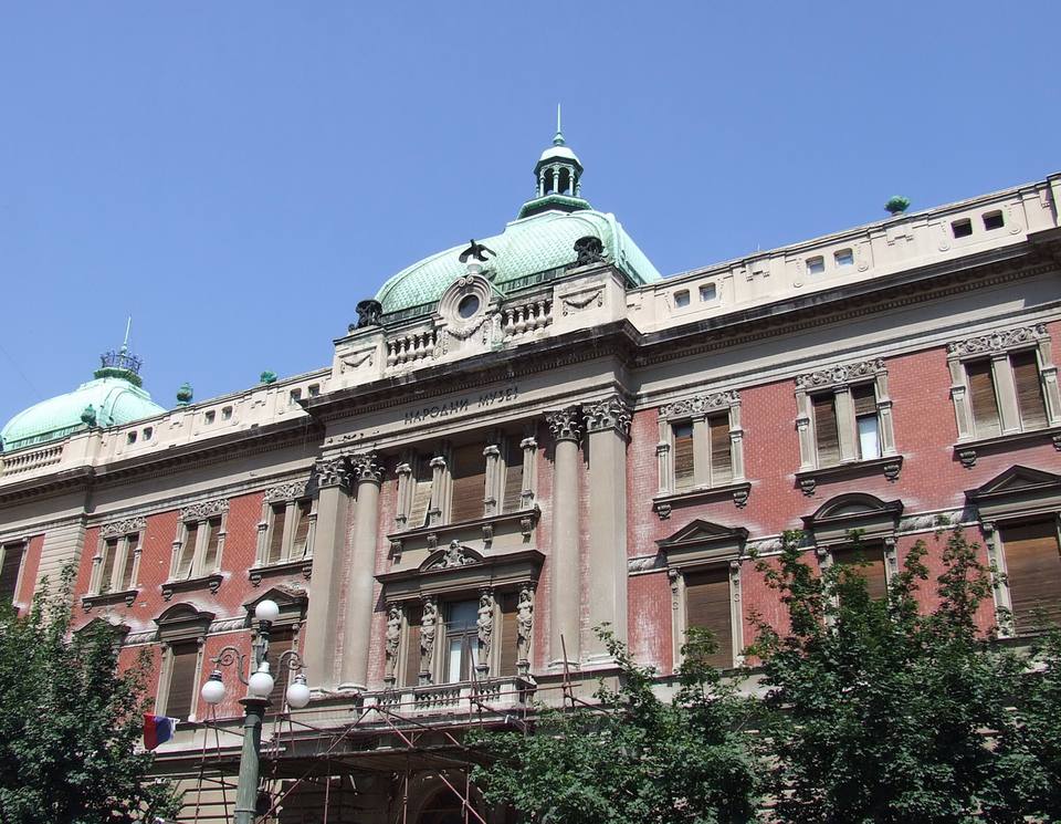 ベオグラード ドナウ川とサバ川のセルビアと都市の首都